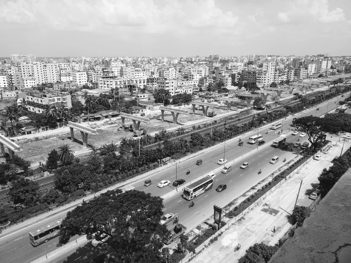 A view from the Genex HQ office during the transition