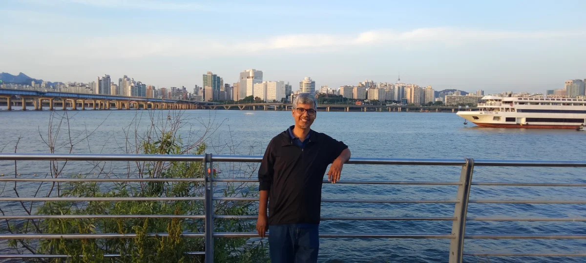 On the ground in South Korea during user research