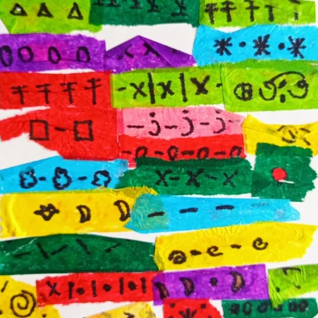 A flashcard or vocab sheet